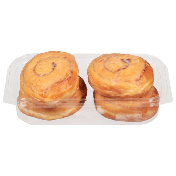 Bakery Breakfast Food Lion Cinnamon Roll Donut hero