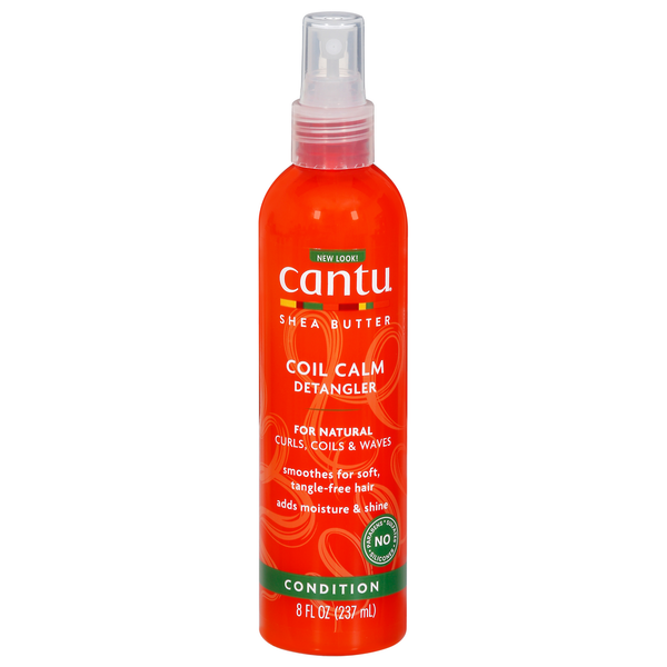 Hair Care Cantu Detangler, Coil Calm, Shea Butter hero