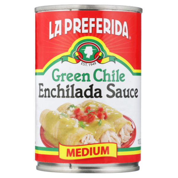 Latin Foods La Preferida Green Chile Enchilada Sauce, Medium hero