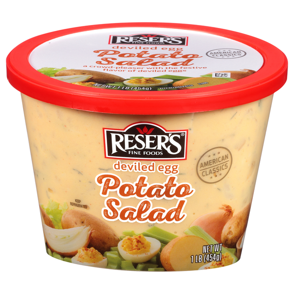 Prepared Soups & Salads Reser's Fine Foods Potato Salad, Deviled Egg hero