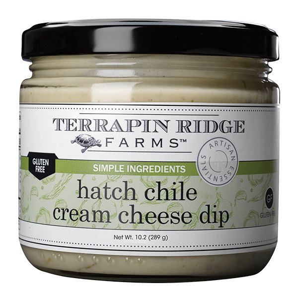 Preserved Dips & Spreads Terrapin Ridge Farms Hatch Chile Cream Cheese Dip hero