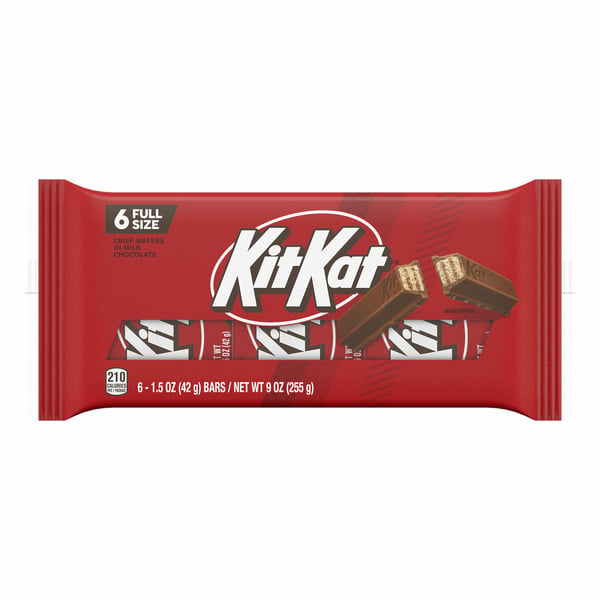 Candy, Chocolate & Gum Kit Kat Milk Chocolate Wafer Candy hero