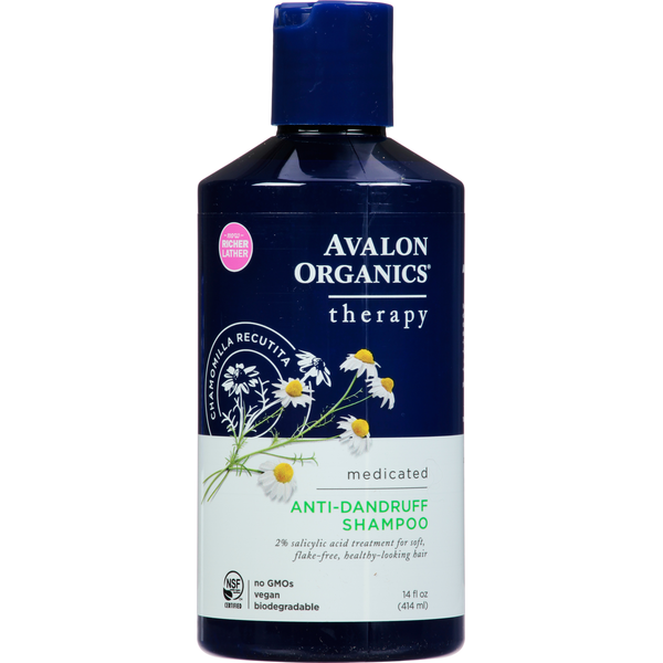 Hair Care Avalon Organics Shampoo, Anti-Dandruff, Medicated hero