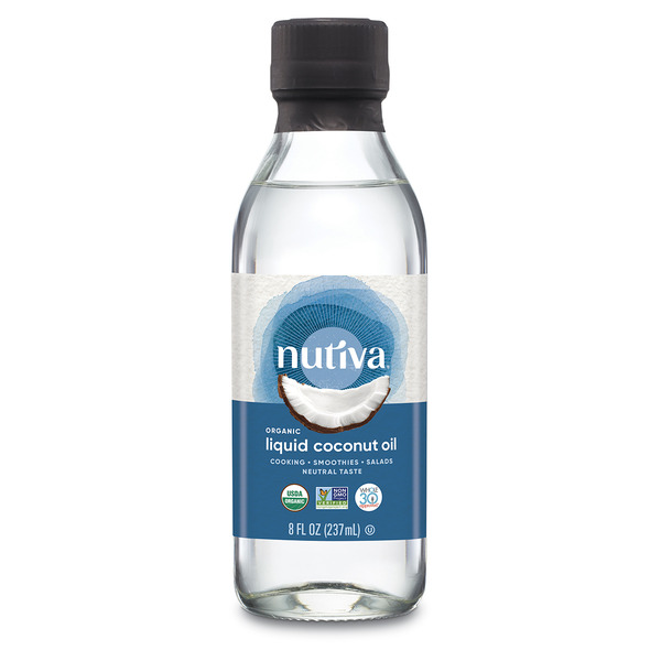 Salad Dressing, Oils & Vinegars Nutiva Organic, Liquid Coconut Oil hero