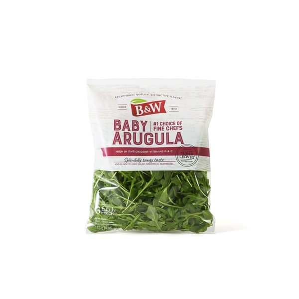 Bagged Salads/Kits/Toppings B&W Quality Growers Baby Arugula hero