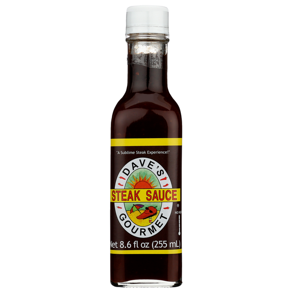 Condiments Dave's Gourmet Sauce Steak hero