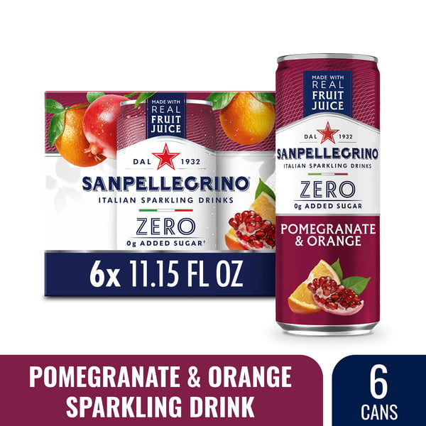 Beverages San Pellegrino Pomegranate And Orange hero