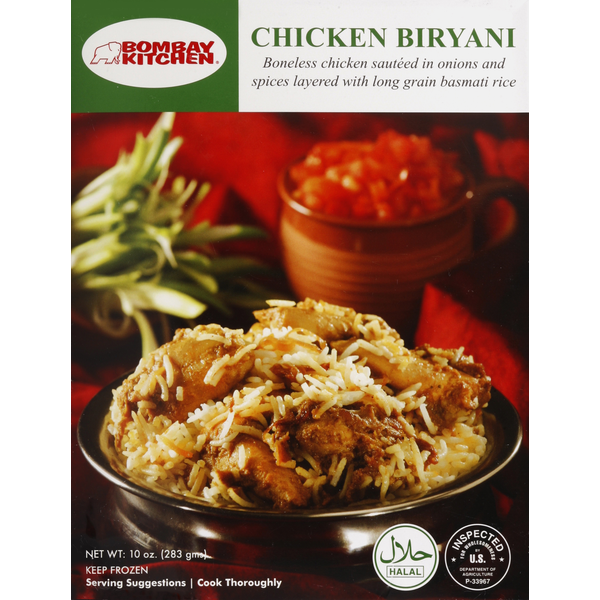 Indian Foods Bombay Kitchen Chicken Biryani hero