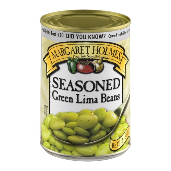 Canned & Jarred Vegetables Margaret Holmes Seasoned Medium Green Lima Beans hero