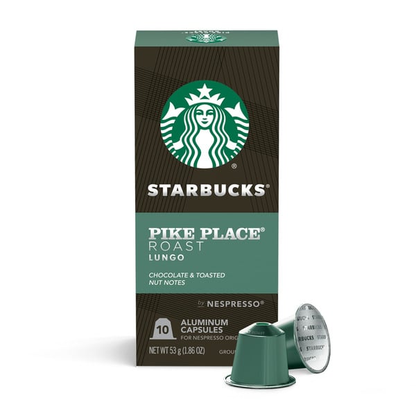 Coffee Starbucks by Nespresso Original Pike Place Medium Roast  Coffee hero