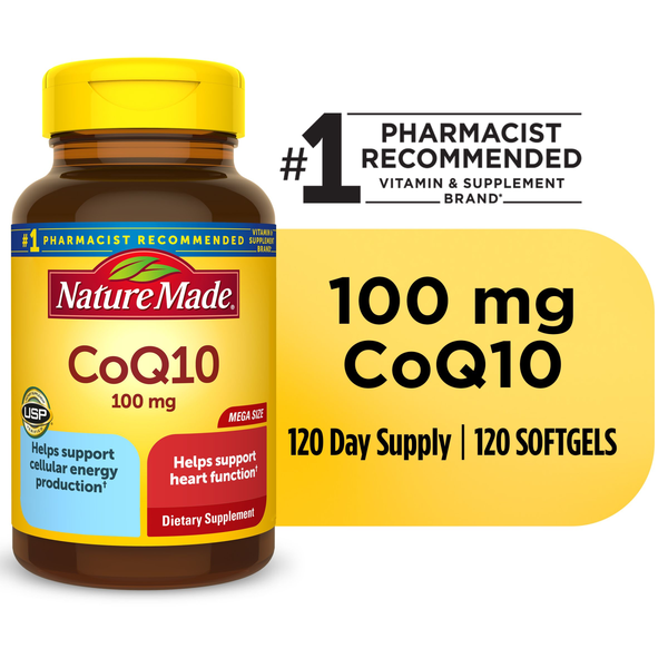 Nature Made CoQ10 100 mg Softgels hero