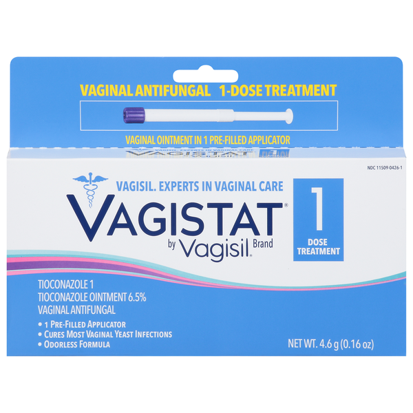 Vagisil Vagistat Vaginal Antifungal, 1 Dose Treatment hero