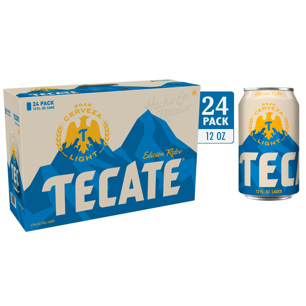 Beers & Coolers Tecate Light Mexican Lager Beer hero