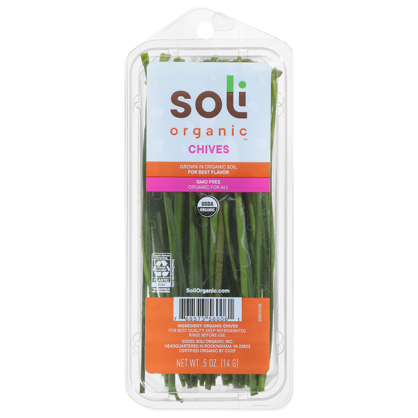 Soli Organic Chives hero