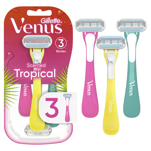 Shave Needs Gillette Venus Tropical Women's Disposable Razor hero