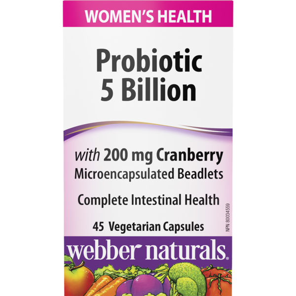 Natural Value Webber Naturals Women's Probiotic with Cranberry Extract Capsules hero