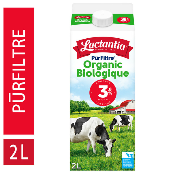 Milk Lactantia Purfiltre Organic 3.8% Milk hero