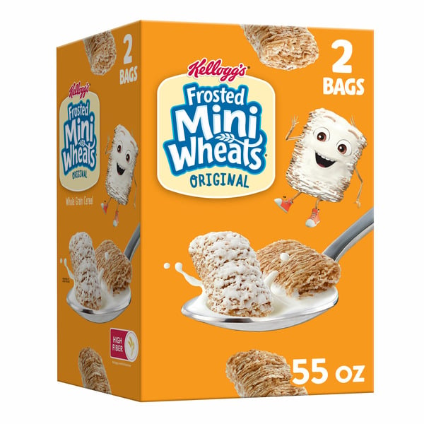 Cereal Frosted Mini-Wheats Mini Wheats Cereal Bite Size Frosted hero