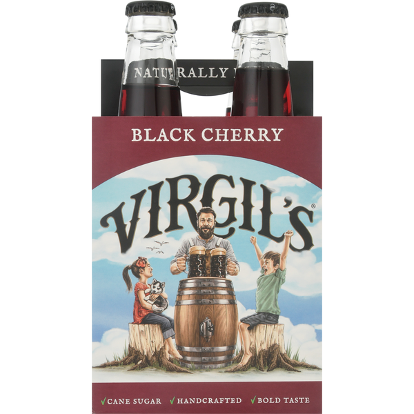 Soft Drinks Virgil's Cream Soda, Black Cherry hero