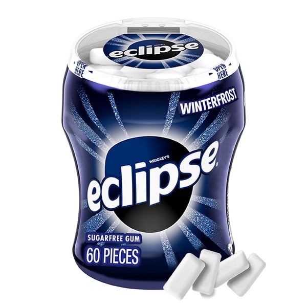 Eclipse Winterfrost Sugarfree Gum 60 Ct hero