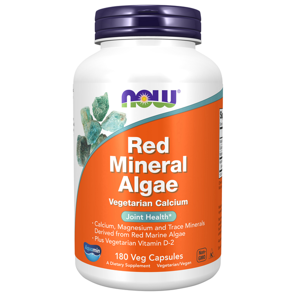 Dietary Supplements NOW Red Mineral Algae hero