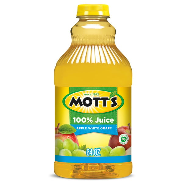 Juice & Nectar (Shelf-Stable) Mott's 100% Juice, Apple White Grape hero