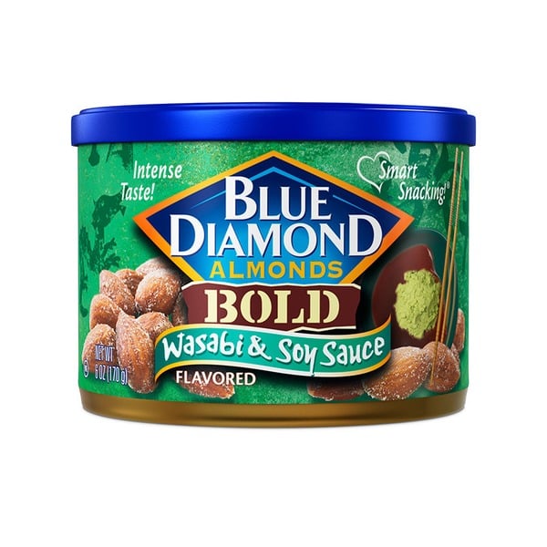 Nuts/Trail Mix/Rice Cakes Blue Diamond Bold Wasabi & Soy Sauce hero