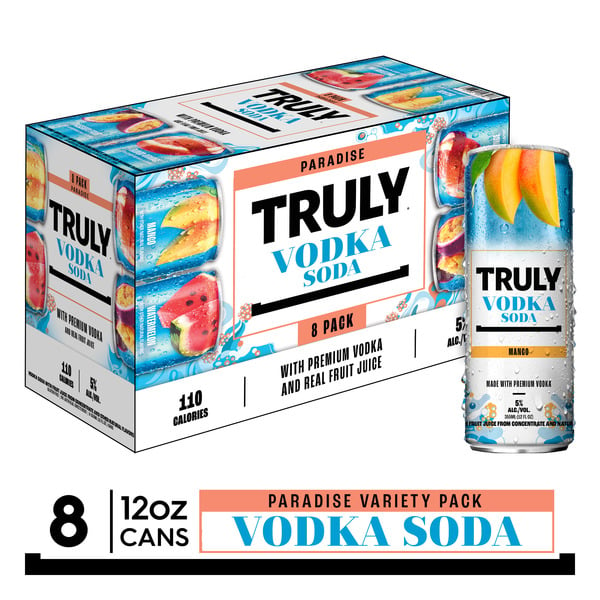 Ales TRULY Vodka Soda Paradise Variety Pack hero