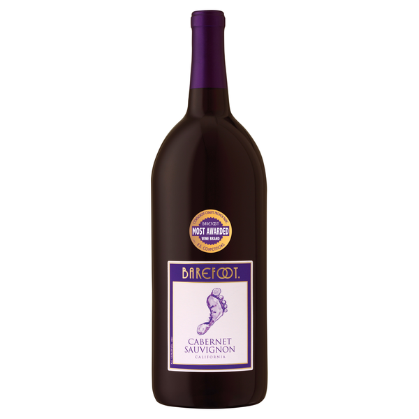 Domestic 1.5 LT Barefoot Cabernet Sauvignon Red Wine hero