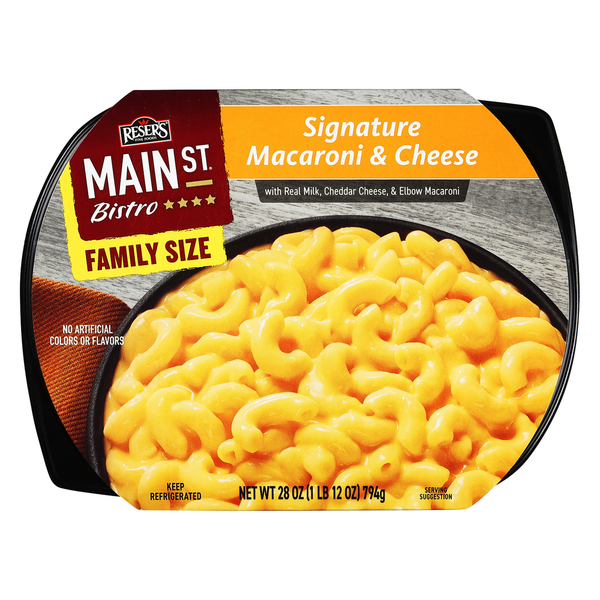 Frozen Meals Reser’s Main St Bistro Macaroni & Cheese, Signature, Family Size hero