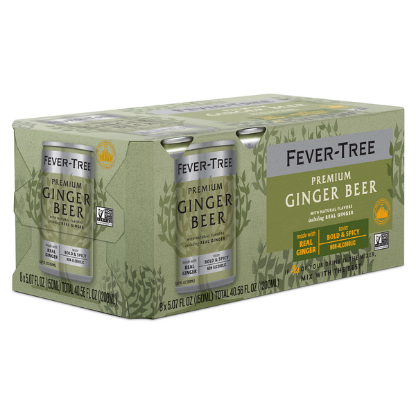 Soft Drinks Fever-Tree Ginger Beer 8x150ml hero