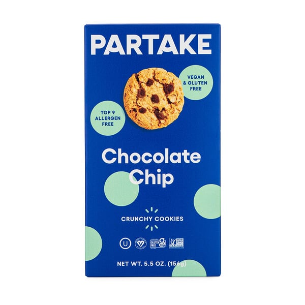 Cookies & Cakes Partake Crunchy Chocolate Chip Cookies hero