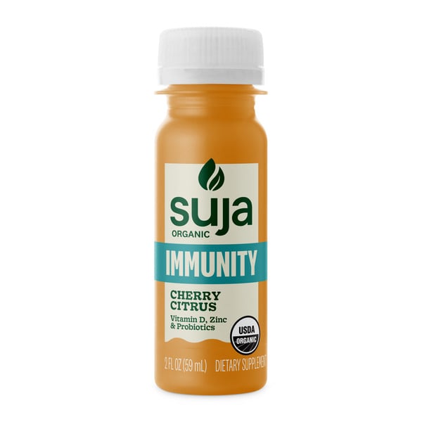 Juice & Nectars Suja Organic Immunity Cherry Citrus Shot hero