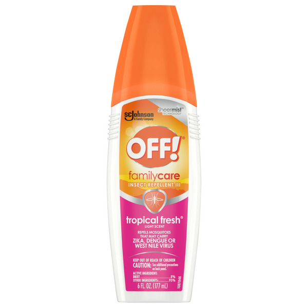 More Household Off! Insect Repellent Spritz, Tropical Fresh® hero