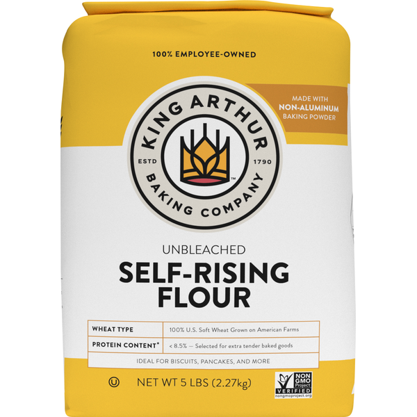 Baking Ingredients King Arthur Baking Company Self Rising Flour, Unbleached hero