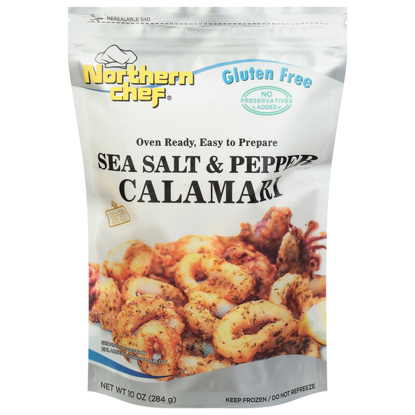 Prepared Meals Northern Chef Calamari, Gluten Free, Sea Salt & Pepper hero