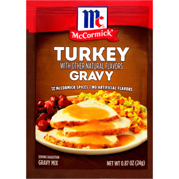 Instant Foods McCormick® Turkey Gravy Seasoning Mix hero