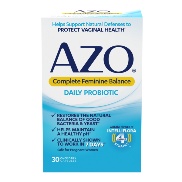 Vitamins & Supplements Azo Feminine Balance hero