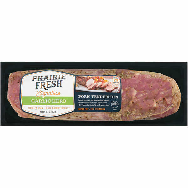 Packaged Meat Prairie Fresh Pork Tenderloin Garlic Herb hero