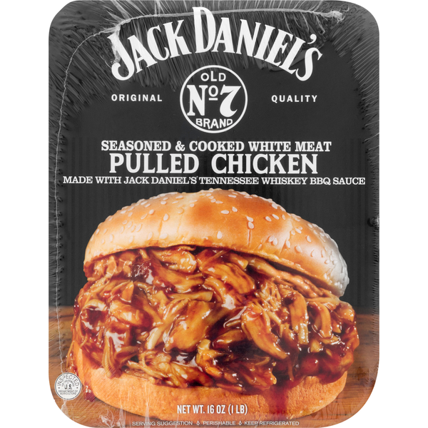 Ribs, BBQ & Prepared Meats Jack Daniel's Pulled Chicken hero