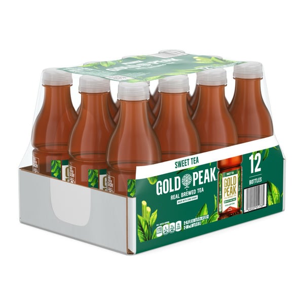 Tea Gold Peak Sweetened Black Tea Bottles hero