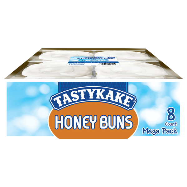 Cookies & Cakes Tastykake Honey Buns, Iced, Mega Pack hero