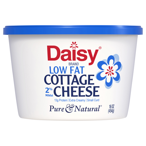 Other Creams & Cheeses Daisy Cottage Cheese, Low Fat, Small Curd, 2% Milkfat hero