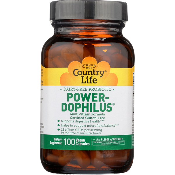 Digestive Aids/Enzymes/Cleanses Country Life Power-Dophilus hero