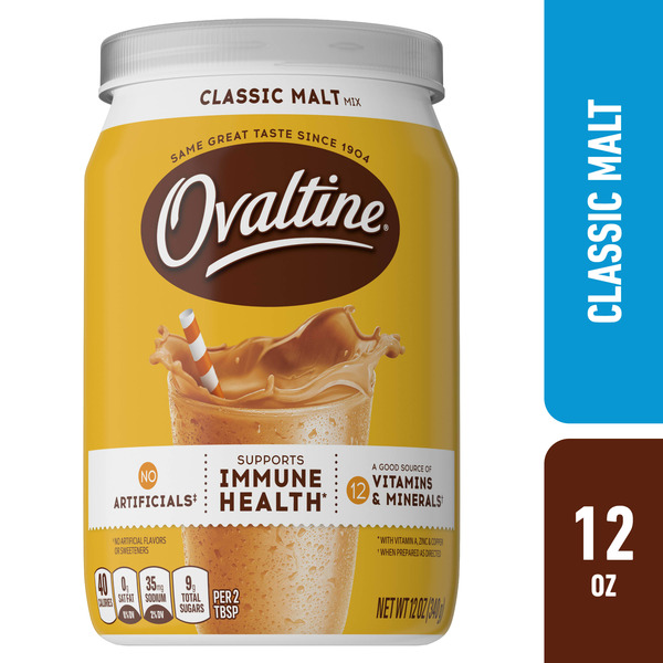 Cocoa & Drink Mixes Ovaltine Classic Malt Flavored Mix hero