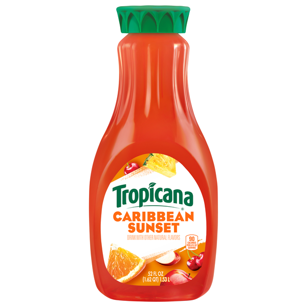 Juice & Nectars Tropicana Drink, Caribbean Sunset hero