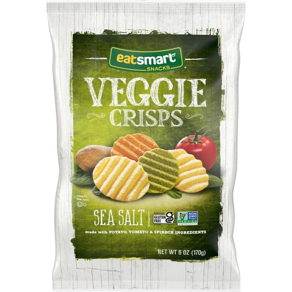 Chips & Pretzels Eat Smart Veggie Crisps with Sea Salt hero