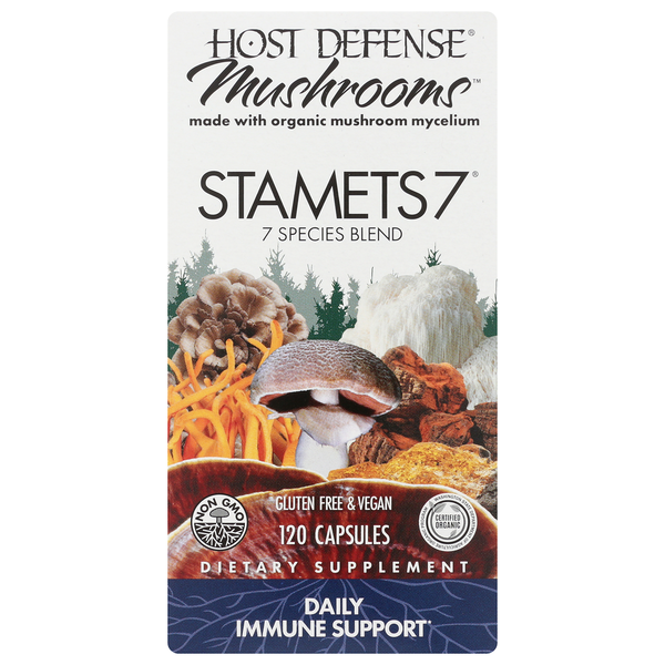 Dietary Supplements Host Defense Stamets 7 Capsules - hero