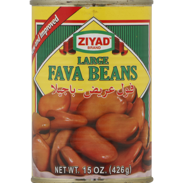 Canned Meals & Beans Ziyad Fava Beans, Large hero