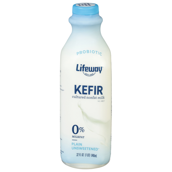 Yogurt Lifeway Kefir, Plain Unsweetened hero